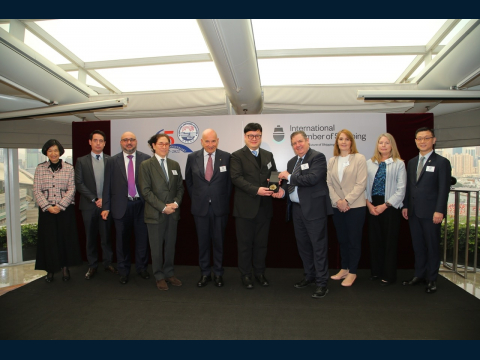 Association Luncheon for Mr Guy Platten, Secretary General, International Chamber of Shipping 協會邀請國際航運公會秘書長 Guy Platten 先生出席午餐會主講嘉賓