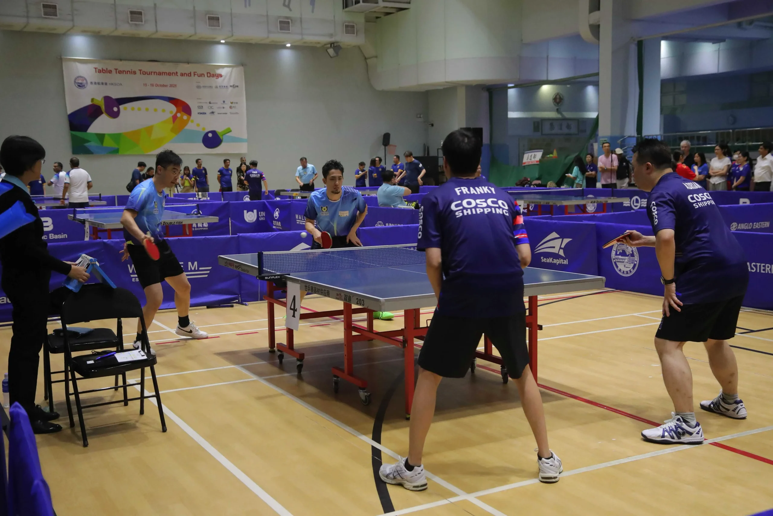 Association 3rd Table Tennis Tournament and Fun Days at South China Athletic Association 協會第三屆乒乓球比賽暨同樂日於香港南華會舉行 15-16 October 2025