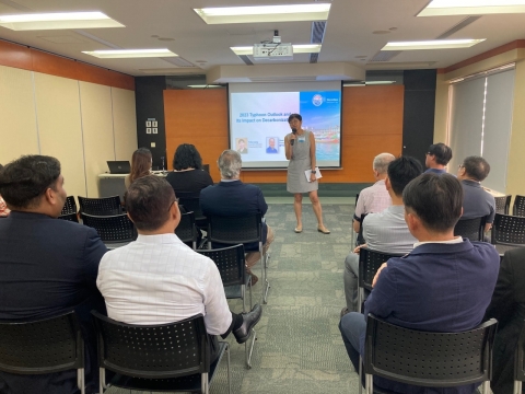 HKSOA & StormGeo Joint seminar – 2023 Typhoon Outlook and Its Impact on Decarbonization 協會與StormGeo聯辦研討會：2023年颱風展望及其對脫碳的影響