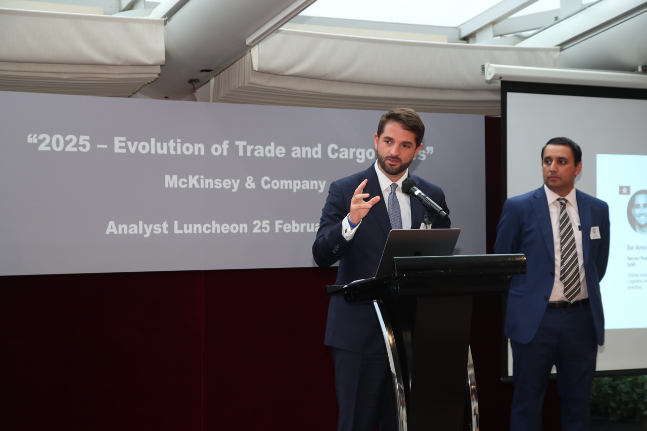 Association ‘Analyst’ Luncheon – “2025 – Evolution of Trade and Cargo Flows” 市場分析午餐會 -“2025 年—貿易與貨物流動的演變”