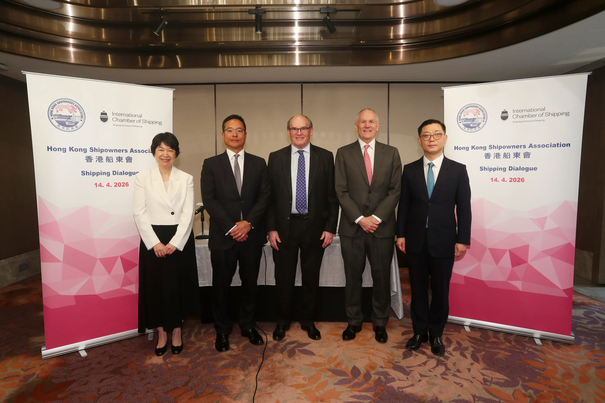 Association Luncheon with Mr. John Denholm, CBE, Chairman Designate of International Chamber of Shipping (ICS) 與國際航運公會候任主席 John Denholm CBE 午宴