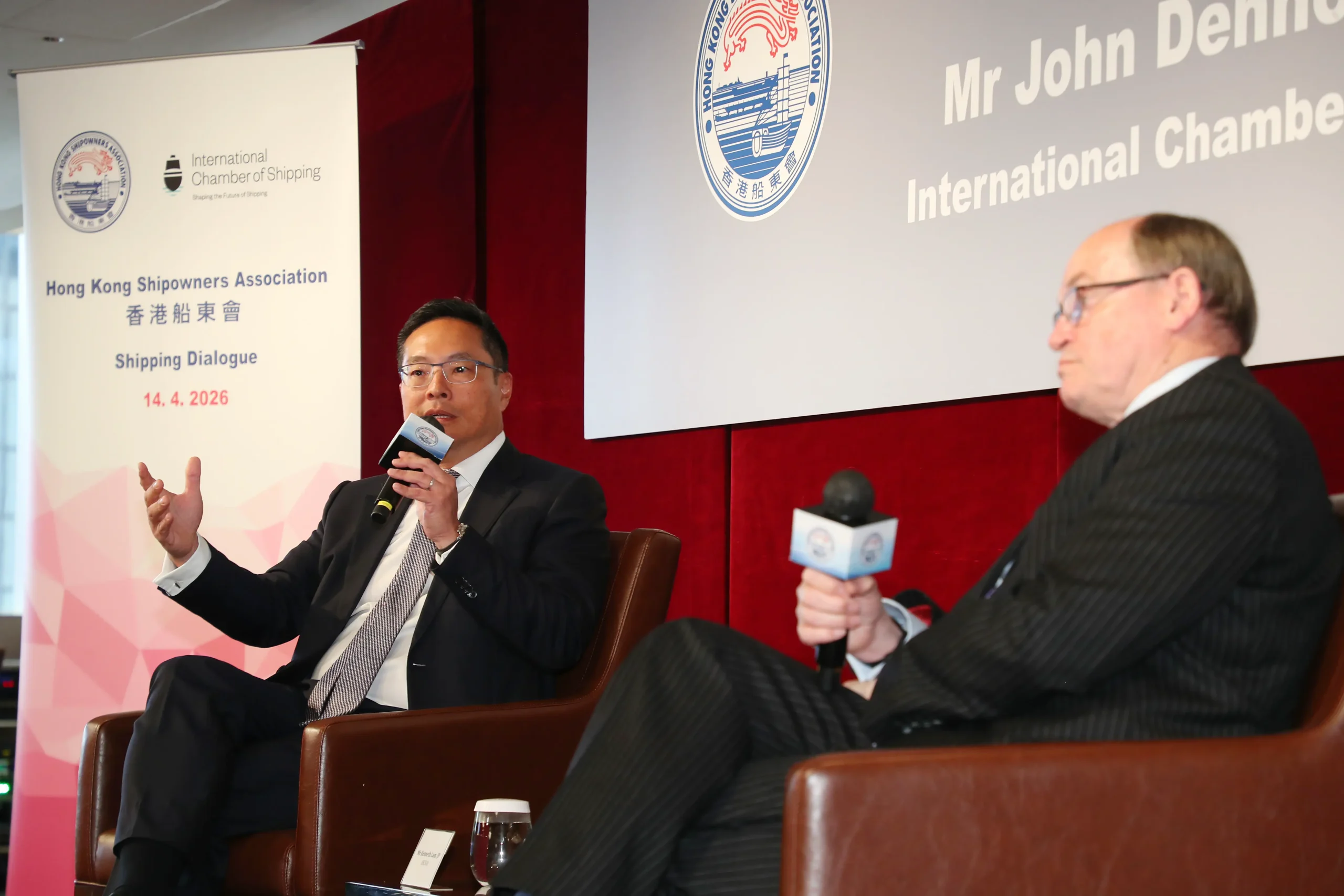 Association Luncheon with Mr. John Denholm, CBE, Chairman Designate of International Chamber of Shipping (ICS) 與國際航運公會候任主席 John Denholm CBE 午宴