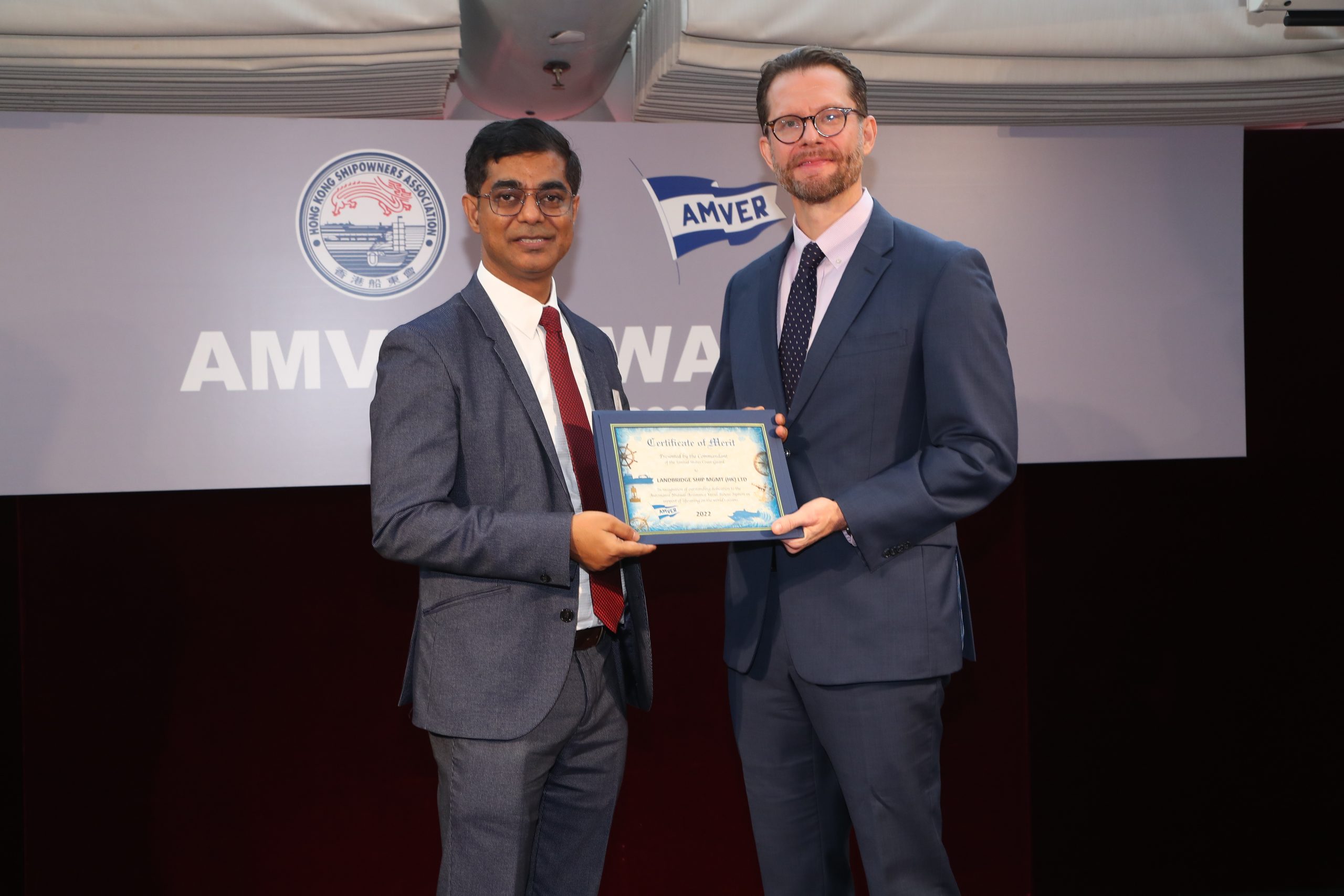 Association Luncheon and AMVER Awards Ceremony 協會午宴暨AMVER頒獎典禮