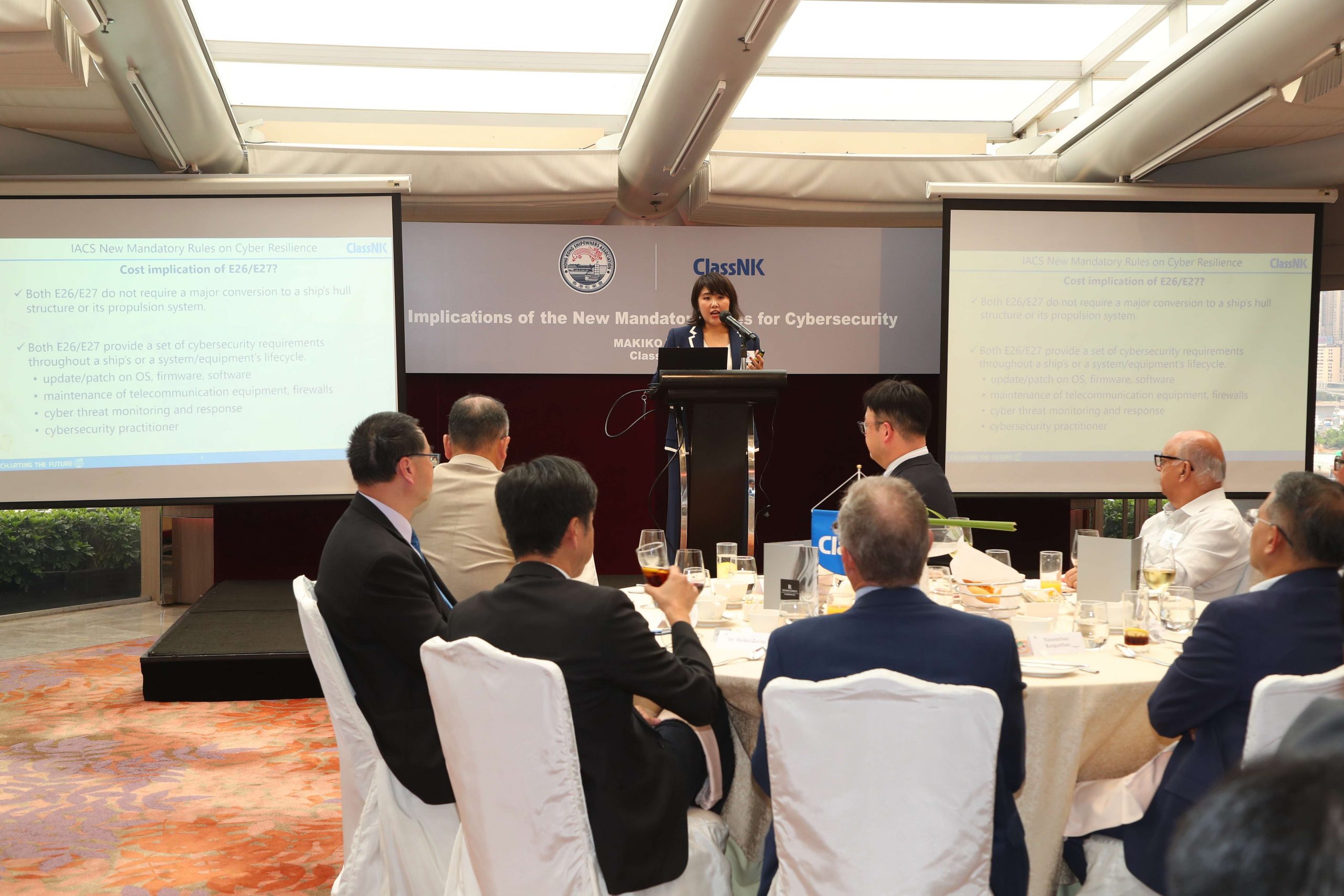 Association Joint Luncheon with ClassNK 協會與日本海事協會聯辦午餐會