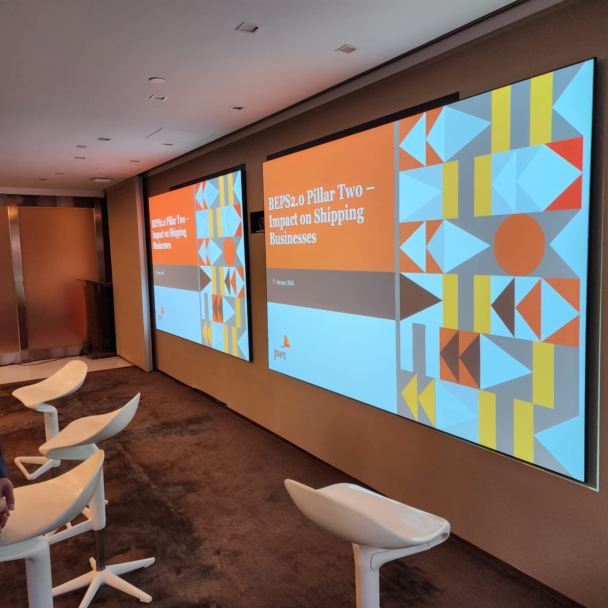 HKSOA and PwC Hong Kong Joint Seminar – BEPS2.0 Pillar Two – impact on the shipping business 協會與羅兵咸永道聯辦研討會 ： BEPS2.0 支柱(二）對航運業務的影響