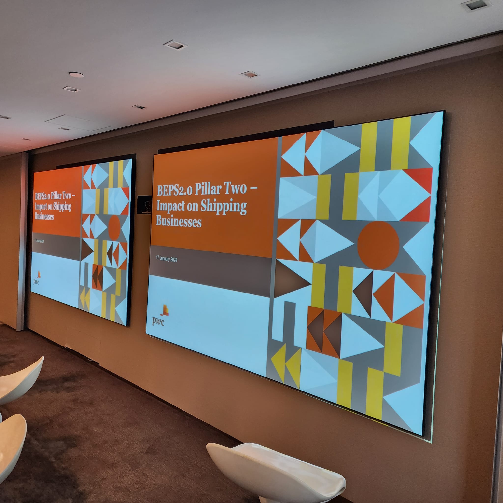 HKSOA and PwC Hong Kong Joint Seminar – BEPS2.0 Pillar Two – impact on the shipping business 協會與羅兵咸永道聯辦研討會 ： BEPS2.0 支柱(二）對航運業務的影響