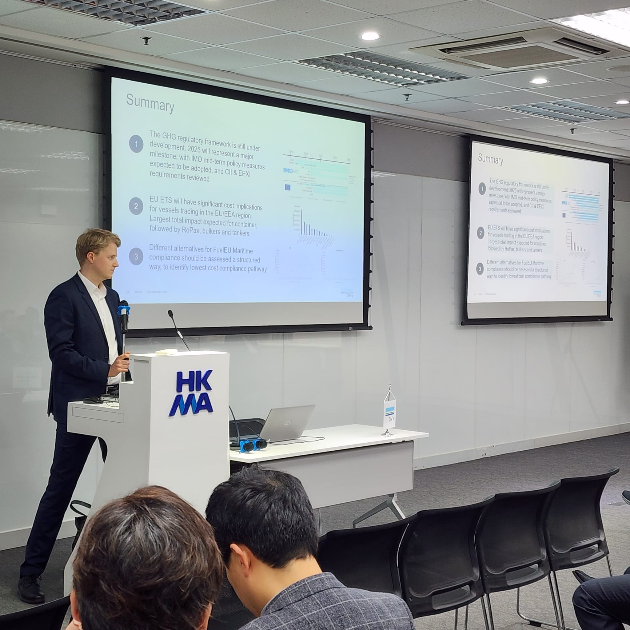 Joint HKSOA / DNV Seminar – Decarbonization, Fuel Selection & Modeling