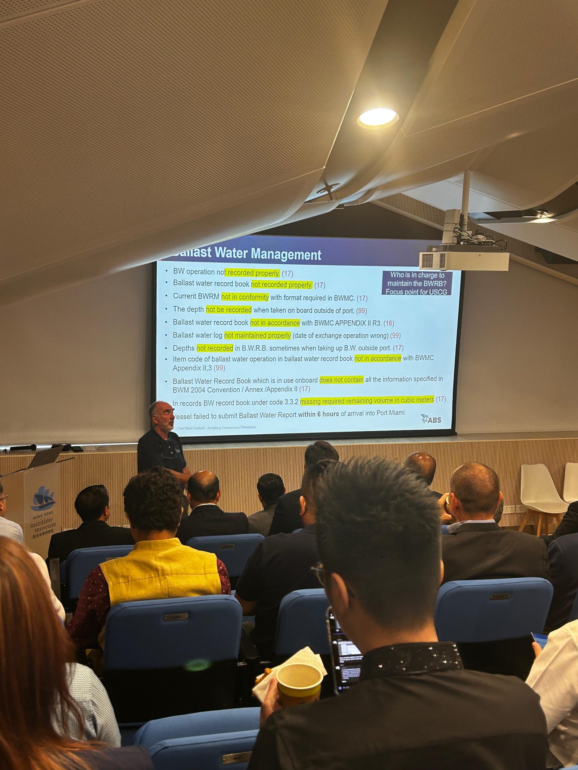 HKSOA/ABS Joint Port State Control Seminar