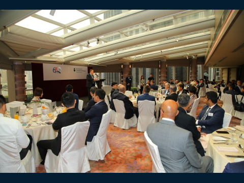 Association Luncheon for Mr Guy Platten, Secretary General, International Chamber of Shipping 協會邀請國際航運公會秘書長 Guy Platten 先生出席午餐會主講嘉賓